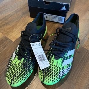 Adidas Predator Mutator 20.1 Low Cut AG Artificial Grass Cleats Size 8 US 41 1/3